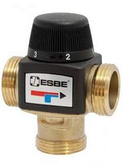 Термостатический смесительный клапан ESBE VTA572 нар, G1"